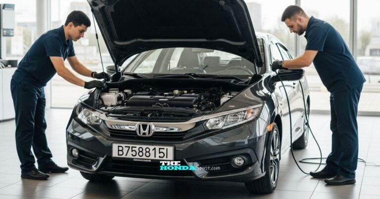 Checklist de manutenção preventiva Honda em oficina
