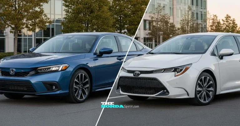 Honda Civic ou Toyota Corolla