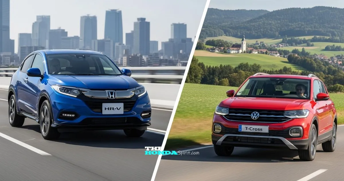 Honda HR-V vs VW T-Cross
