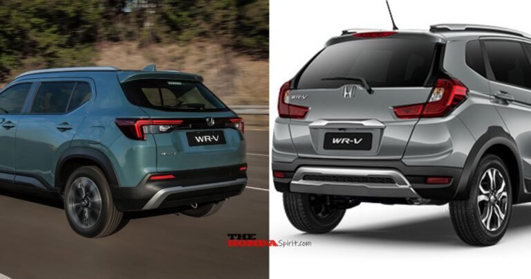 Honda WR-V 2026 vs 2021