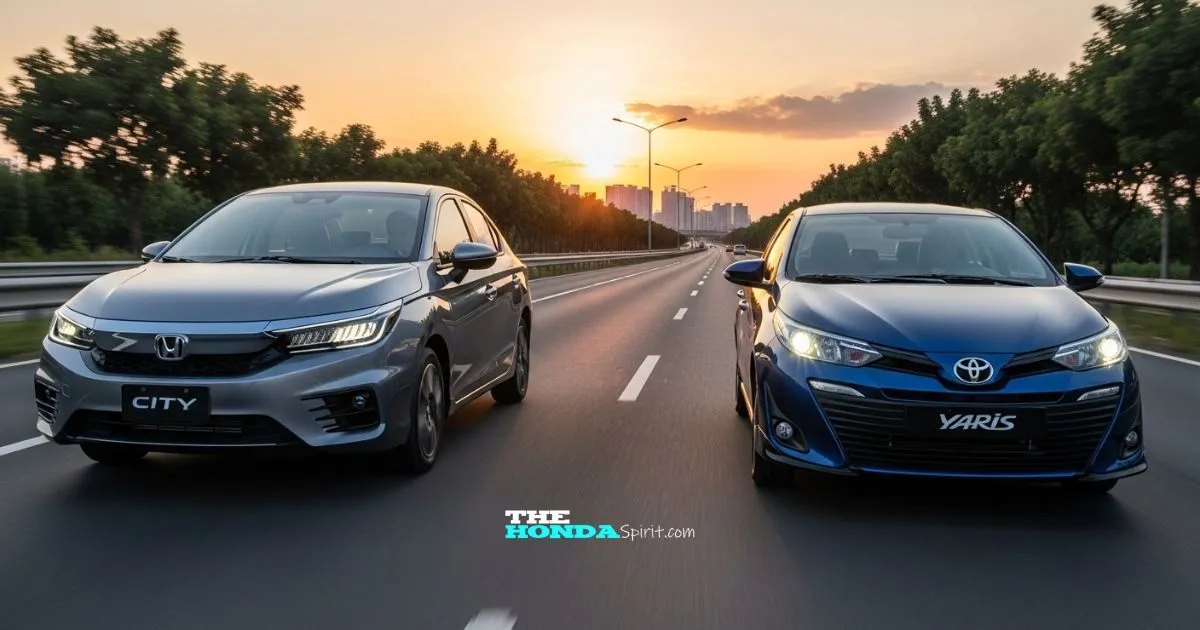 Honda City vs Toyota Yaris