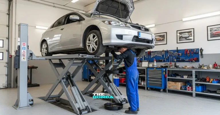 troca de óleo Honda em oficina autorizada