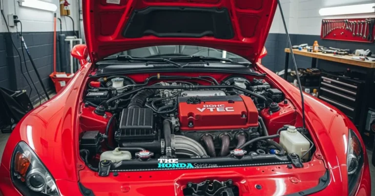 Motor VTEC Turbo Honda em destaque, mostrando potência e eficiência